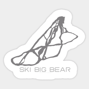 Ski Big Bear Resort 3D Sticker